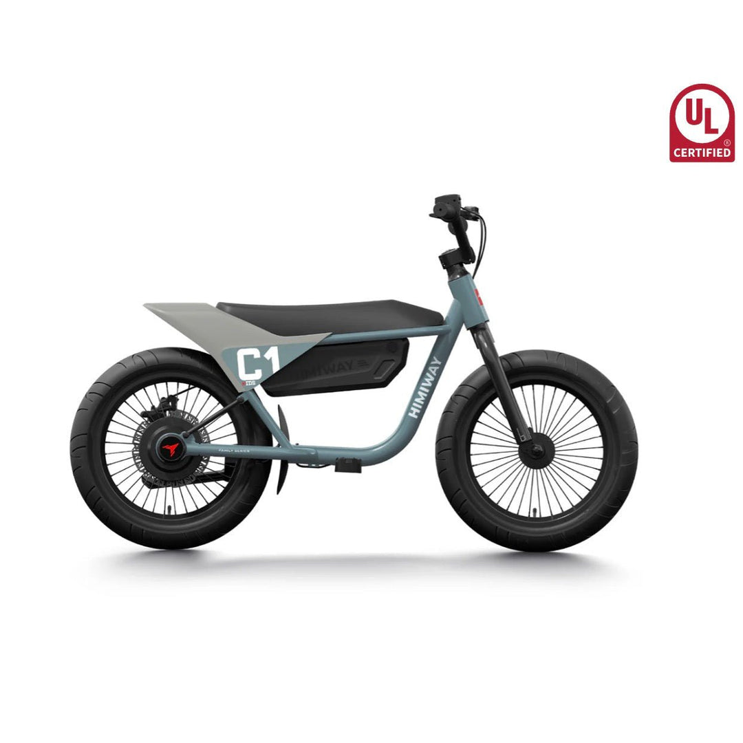 Himiway C1 Kids Kids Electric Bikes Bluish Gray 5