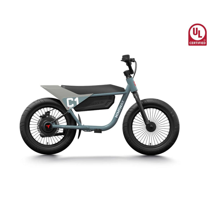 Himiway C1 Kids Kids Electric Bikes Bluish Gray 5