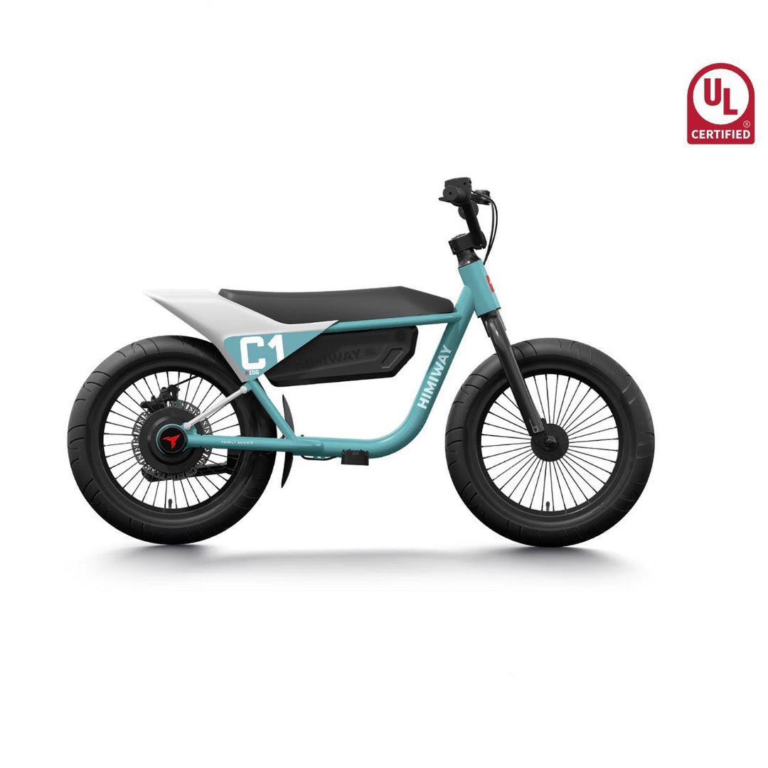 Himiway C1 Kids Kids Electric Bikes Cyan 6