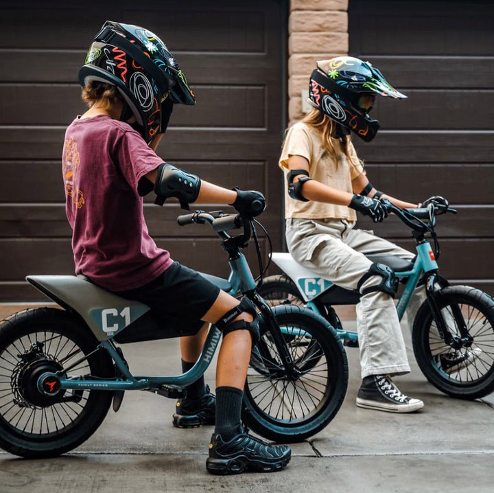 Himiway C1 Kids Kids Electric Bikes Cyan 13