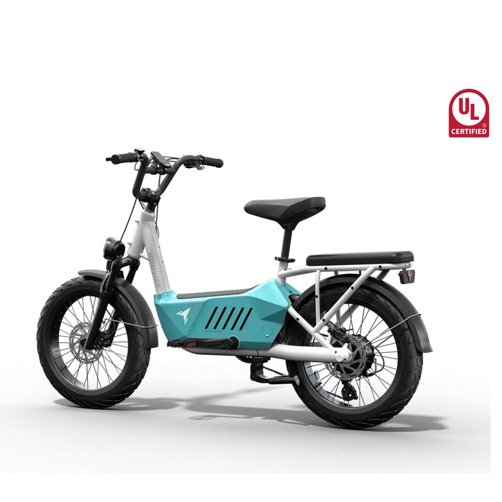 Himiway C3 Cargo Electric Bike Ocean Blue 4