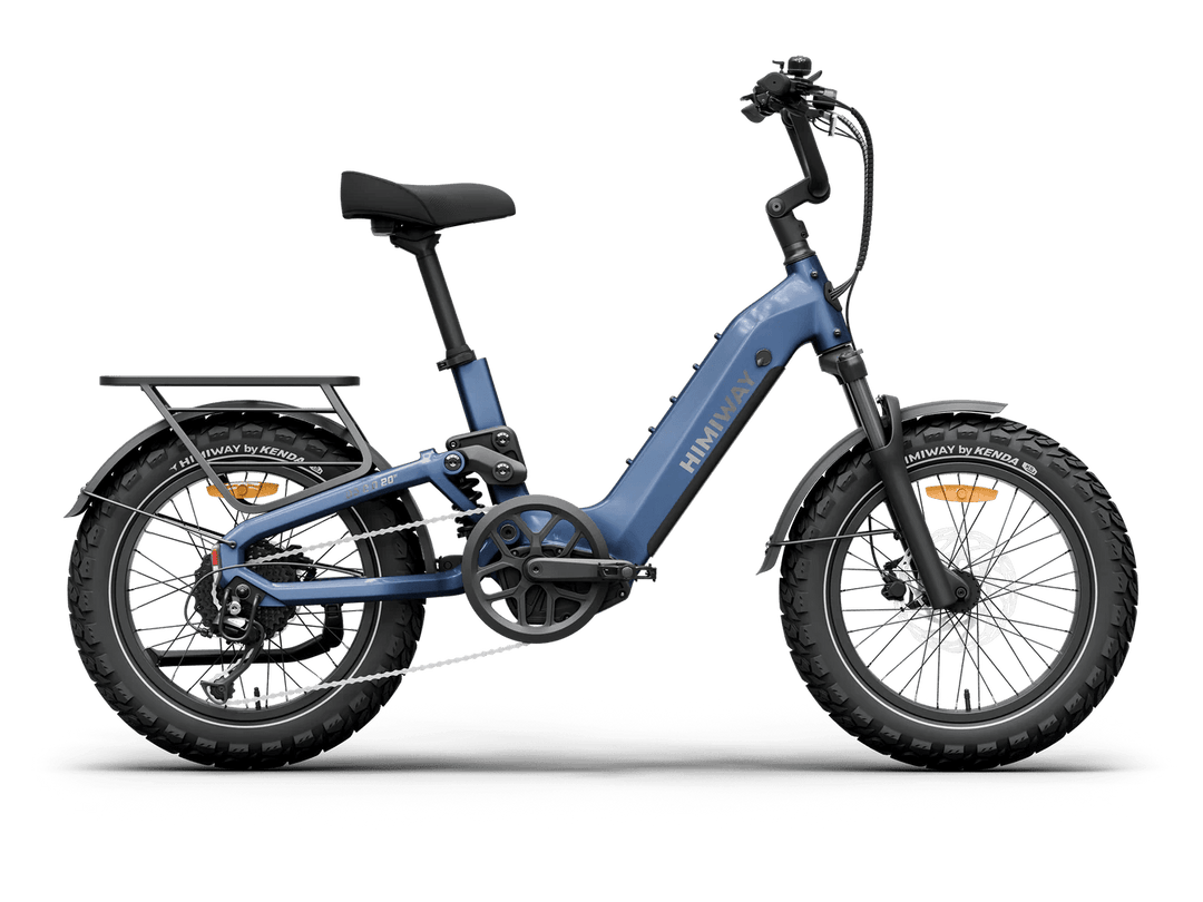 Himiway D5 2.0 20" eBike Cargo Electric Bikes Space Grey 8