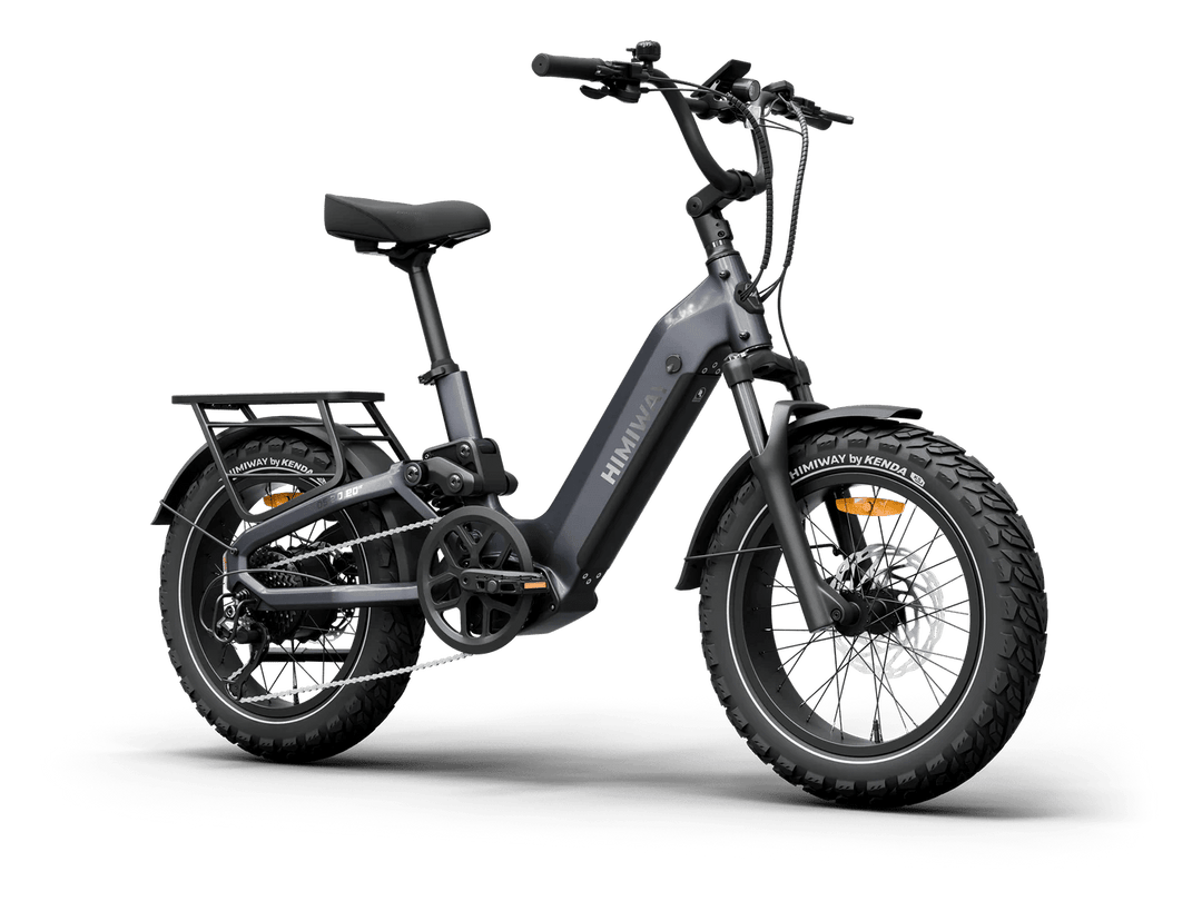 Himiway D5 2.0 20" eBike Cargo Electric Bikes Space Grey 12