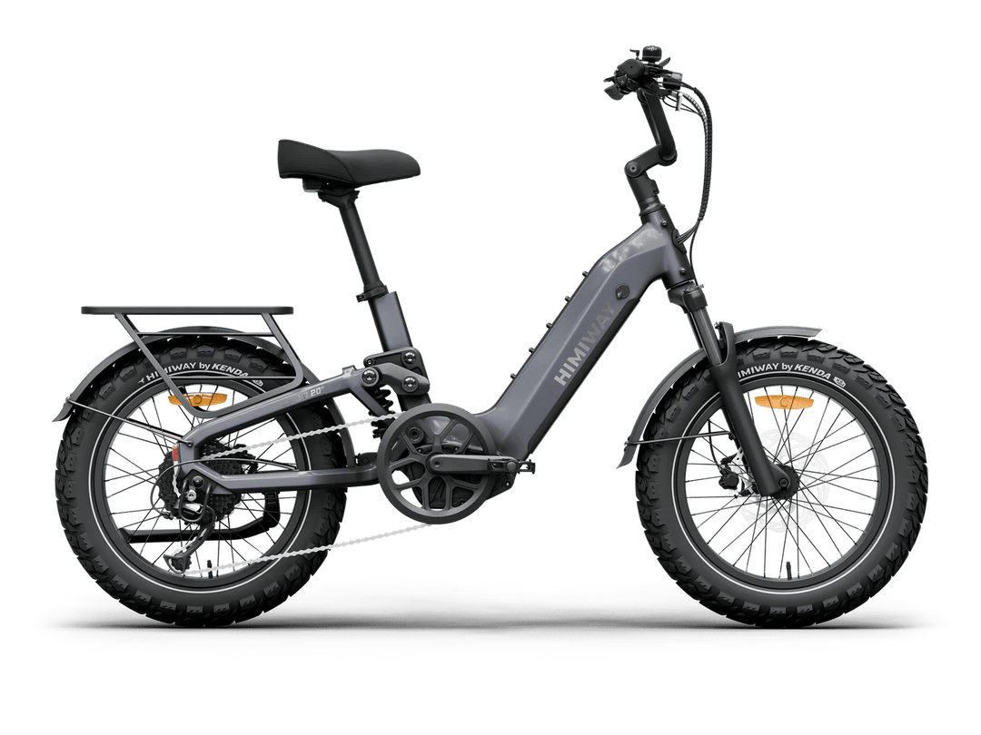 Himiway D5 2.0 20" eBike Cargo Electric Bikes Space Grey 6