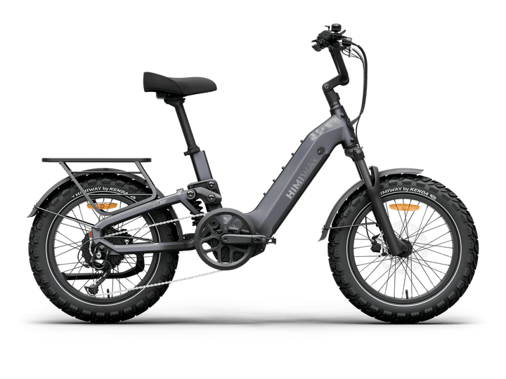 Himiway D5 2.0 20" eBike Cargo Electric Bikes Space Grey 6