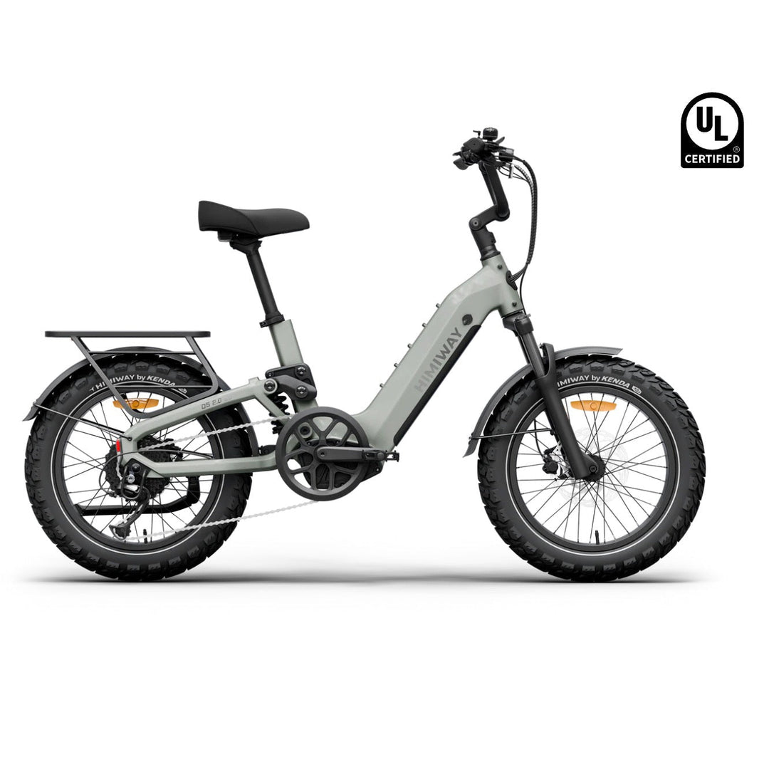 Himiway D5 2.0 20" eBike Cargo Electric Bikes Sage 3