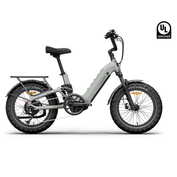 Himiway D5 2.0 20" eBike Cargo Electric Bikes Sage 3