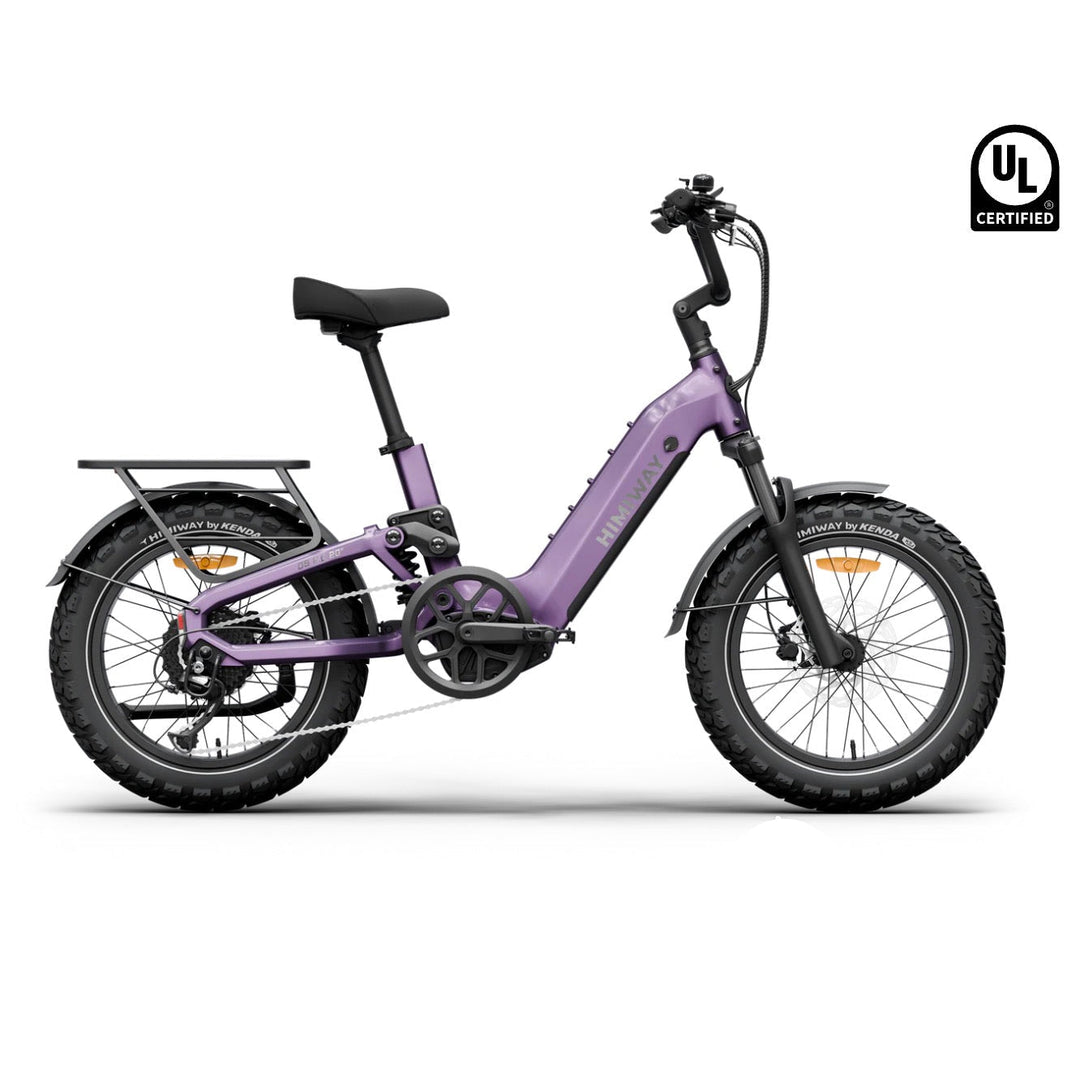Himiway D5 2.0 20" eBike Cargo Electric Bikes Nebula Mist 1