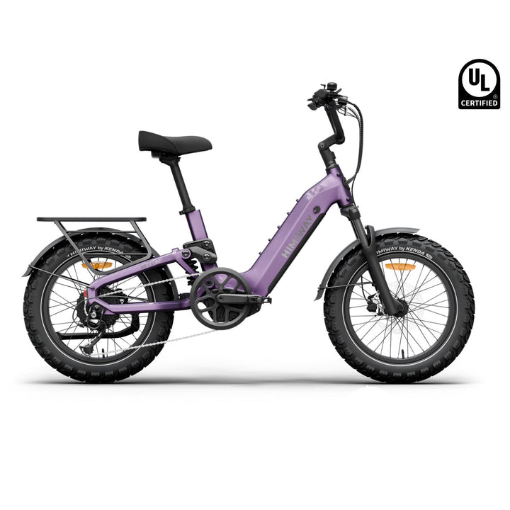 Himiway D5 2.0 20" eBike Cargo Electric Bikes Nebula Mist 1