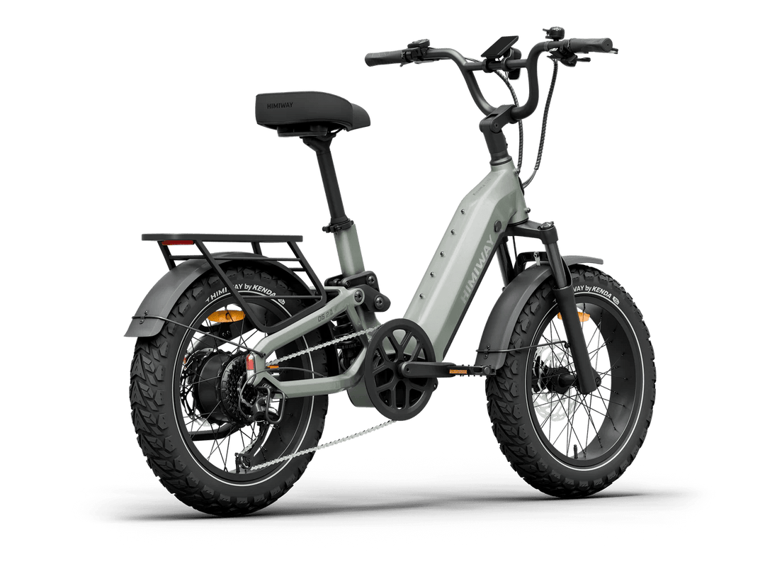 Himiway D5 2.0 20" eBike Cargo Electric Bikes Space Grey 11