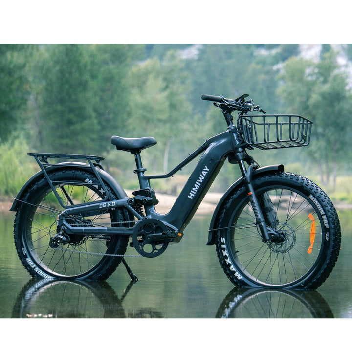 Himiway D5 2.0 E-Bike Mountain Electric Bikes Midnight Blue 11