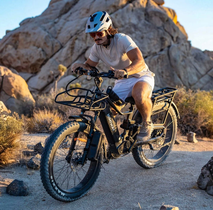 Himiway D5 2.0 E-Bike Mountain Electric Bikes Midnight Blue 7