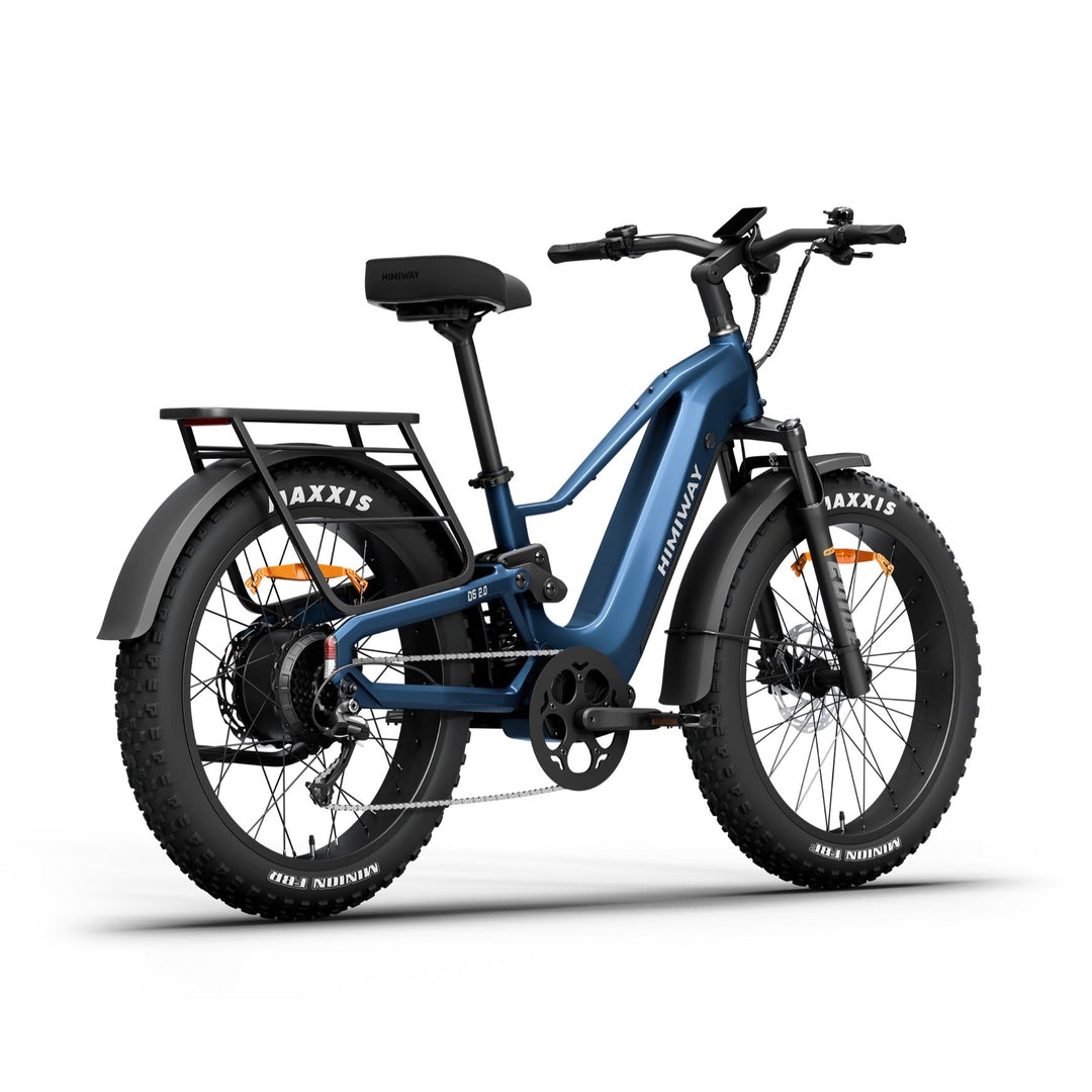 Himiway D5 2.0 E-Bike Mountain Electric Bikes Midnight Blue 10