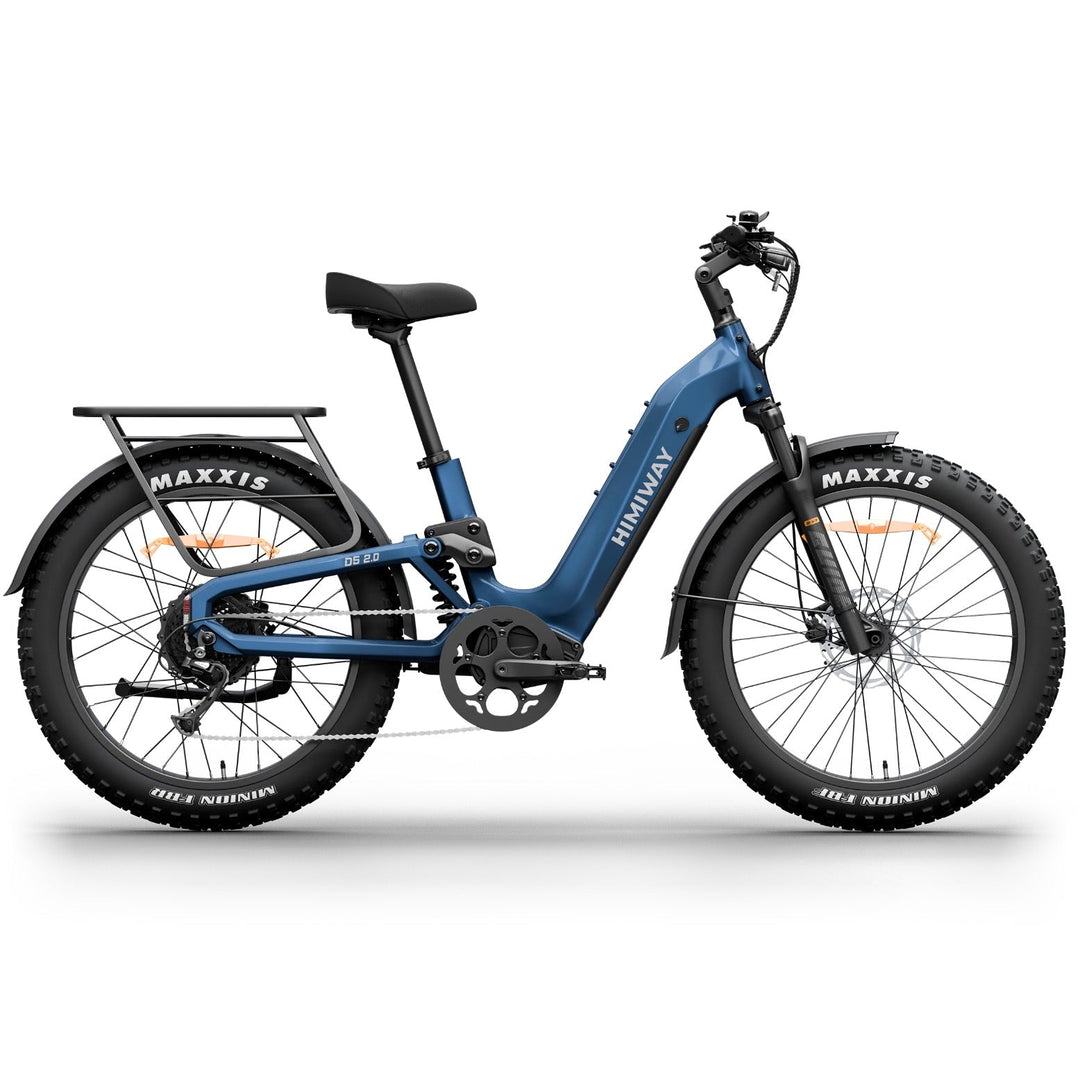 Himiway D5 2.0 ST E-Bike Mountain Electric Bikes Midnight Blue 13