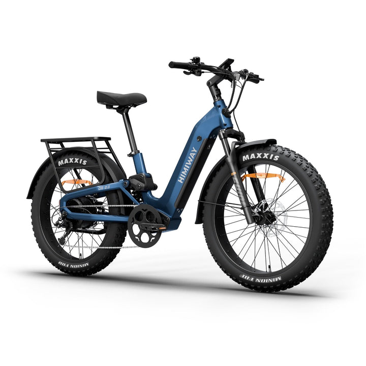 Himiway D5 2.0 ST E-Bike Mountain Electric Bikes Midnight Blue 14