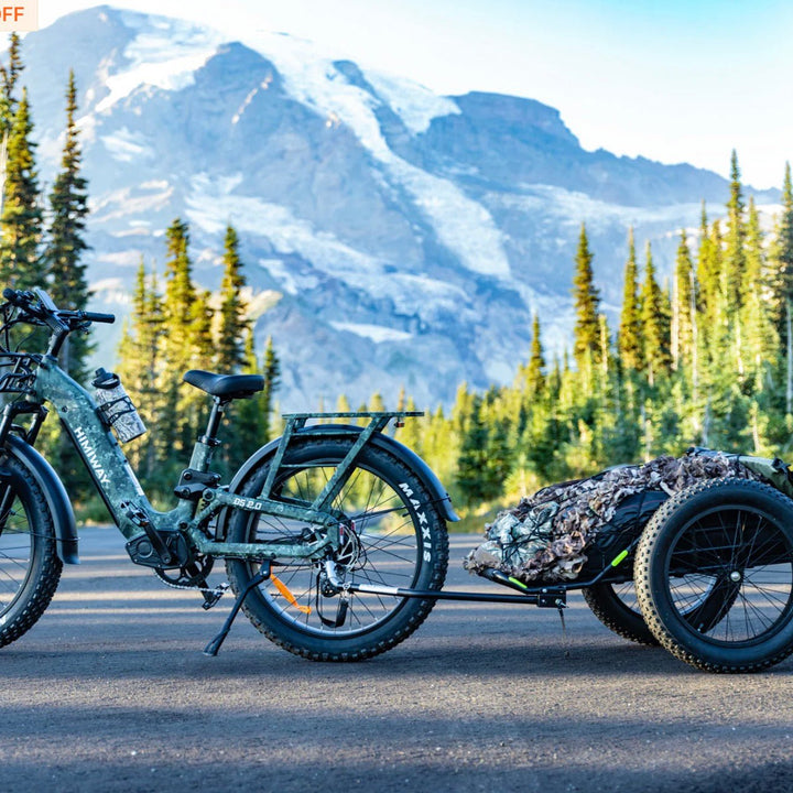 Himiway D5 2.0 ST E-Bike Mountain Electric Bikes Space Grey 12