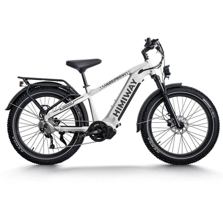 Himiway D5 Pro All-terrain Fat Tire Electric Bike Himiway Electric Mountain Bike White 1