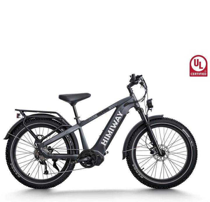 Himiway D5 Pro All-terrain Fat Tire Electric Bike Himiway Electric Mountain Bike Space Grey 6