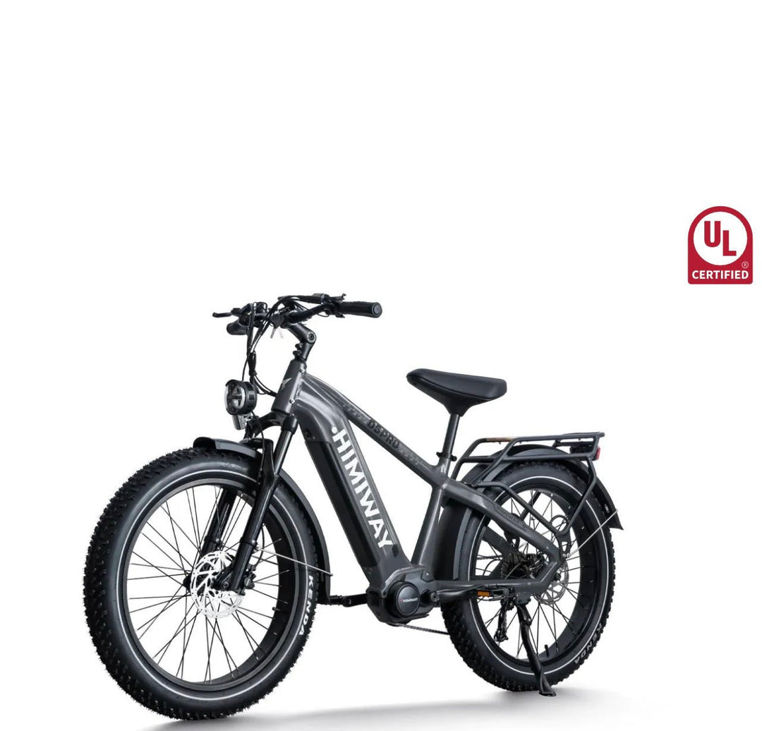 Himiway D5 Pro All-terrain Fat Tire Electric Bike Himiway Electric Mountain Bike Space Grey 8