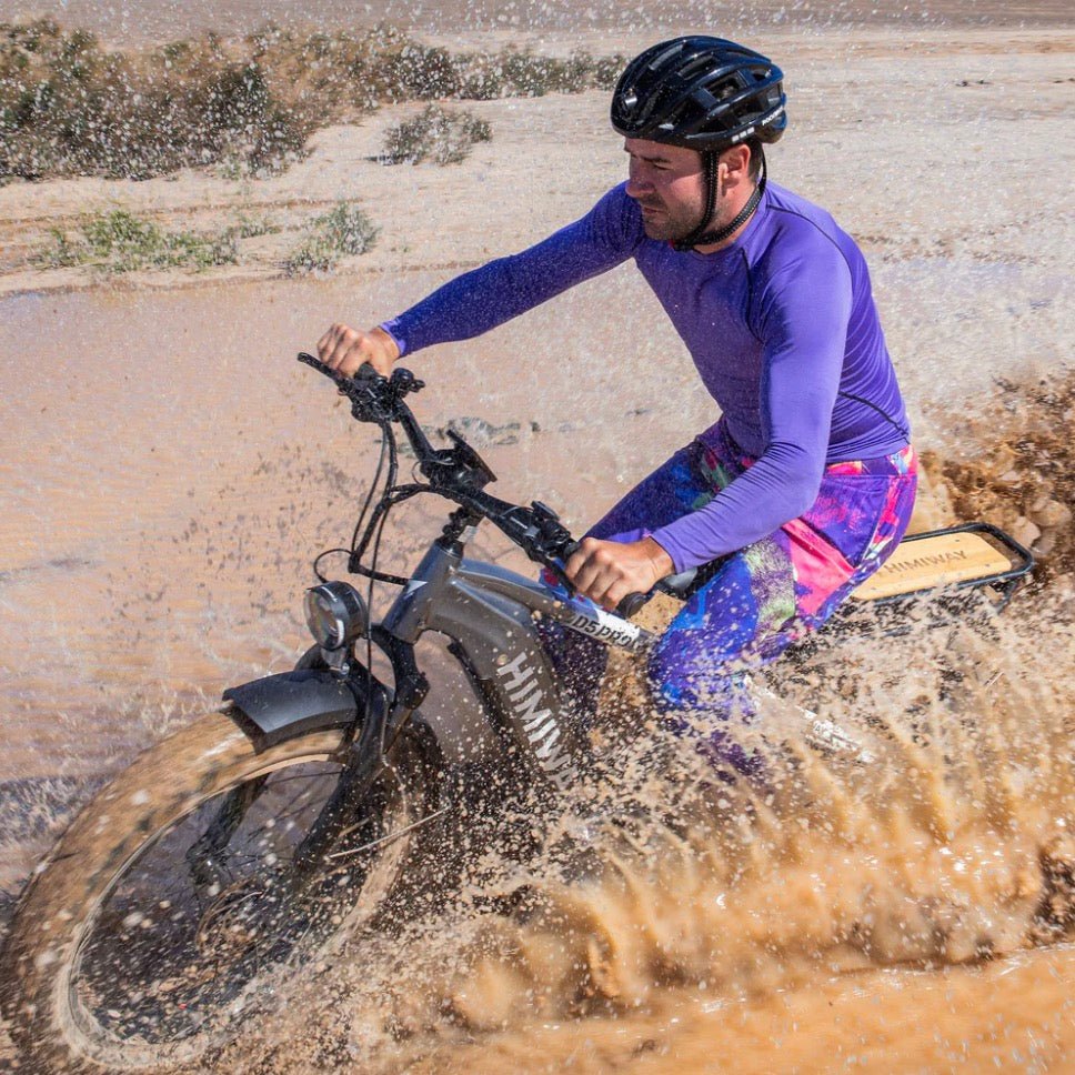Himiway D5 Pro All-terrain Fat Tire Electric Bike Himiway Electric Mountain Bike Space Grey 14