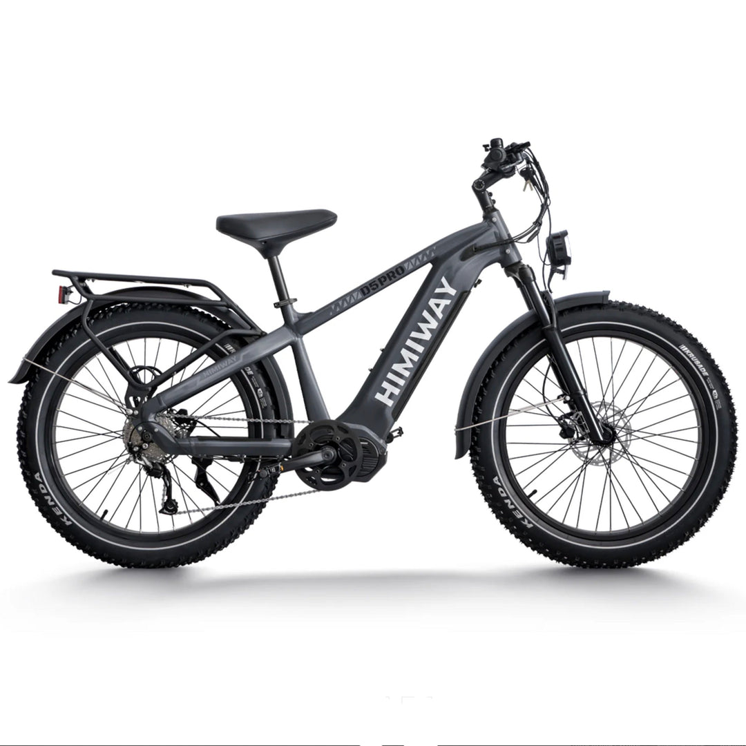 Himiway D5 Pro All-terrain Fat Tire Electric Bike Himiway Electric Mountain Bike White 3