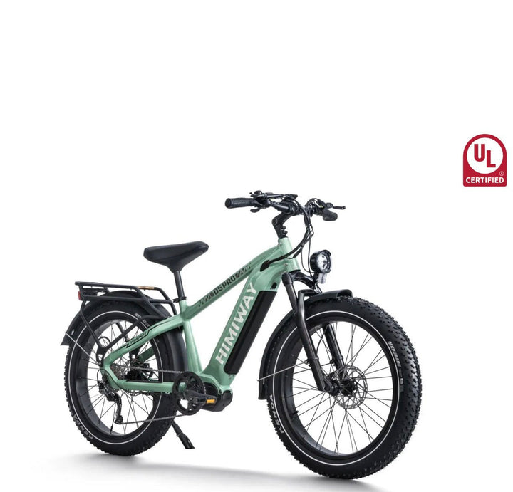 Himiway D5 Pro All-terrain Fat Tire Electric Bike Himiway Electric Mountain Bike Space Grey 11