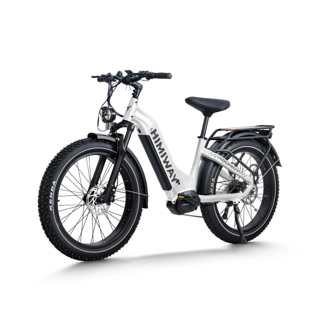 Himiway D5 Pro ST All-terrain Fat Tire Electric Bike Himiway Electric Mountain Bike White 7