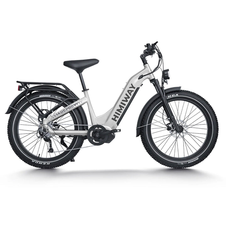 Himiway D5 Pro ST All-terrain Fat Tire Electric Bike Himiway Electric Mountain Bike White 3
