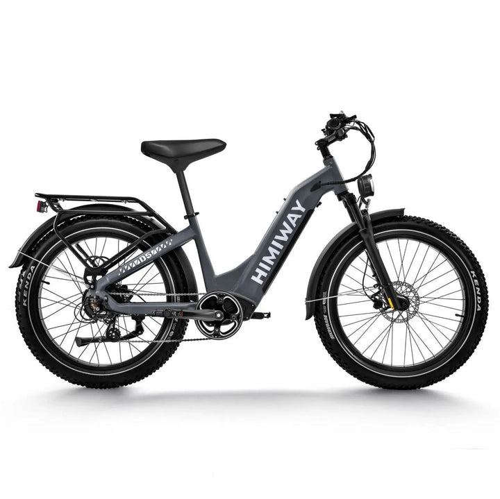 Himiway D5 ST Zebra All Terrain E-Bike Himiway Electric Mountain Bike Space Grey 3