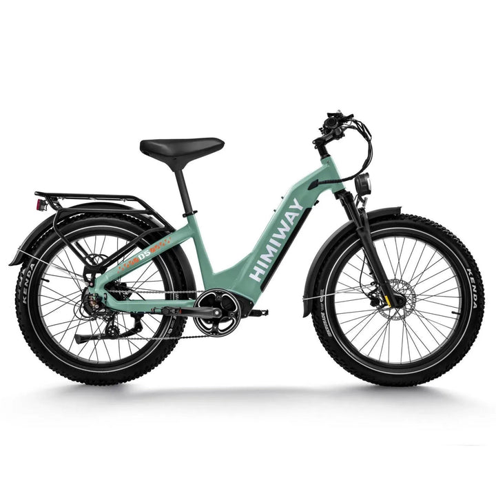 Himiway D5 ST Zebra All Terrain E-Bike Himiway Electric Mountain Bike Green 2