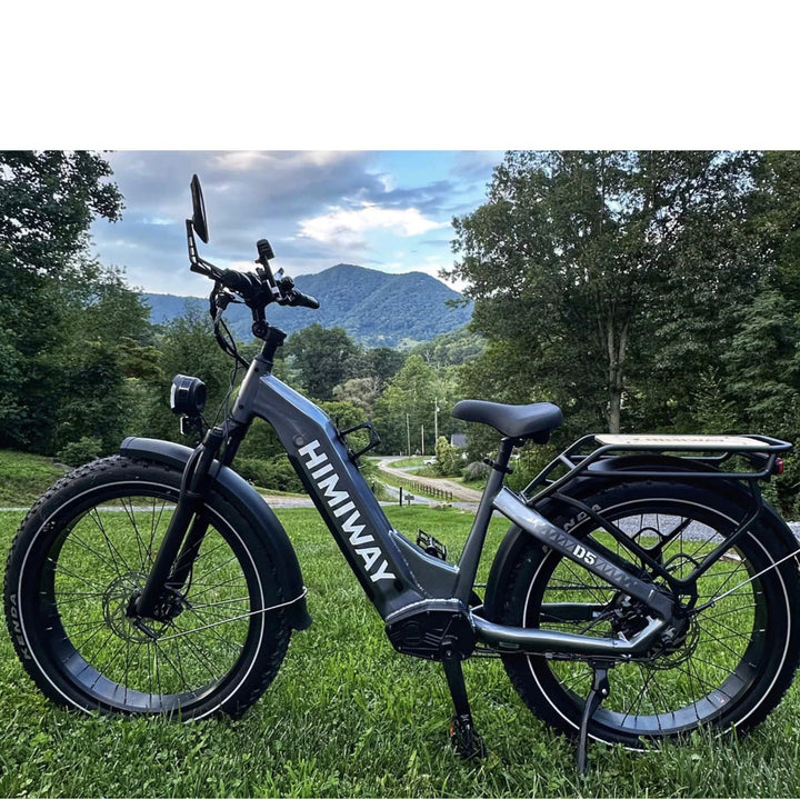 Himiway D5 ST Zebra All Terrain E-Bike Himiway Electric Mountain Bike Space Grey 4