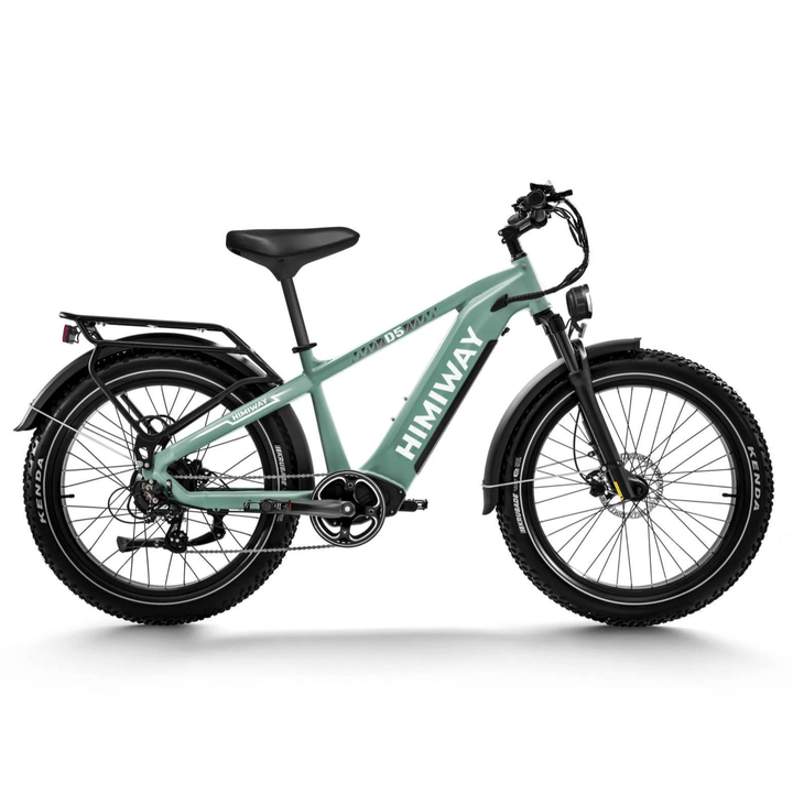 Himiway D5 Zebra All Terrain E-Bike Himiway Electric Mountain Bike White 1