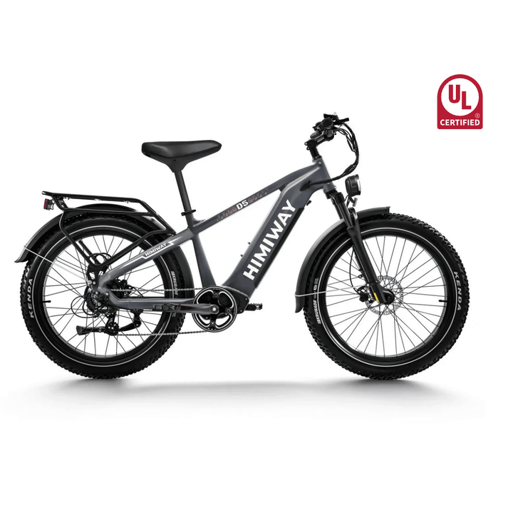 Himiway D5 Zebra All Terrain E-Bike Himiway Electric Mountain Bike Space Grey 11