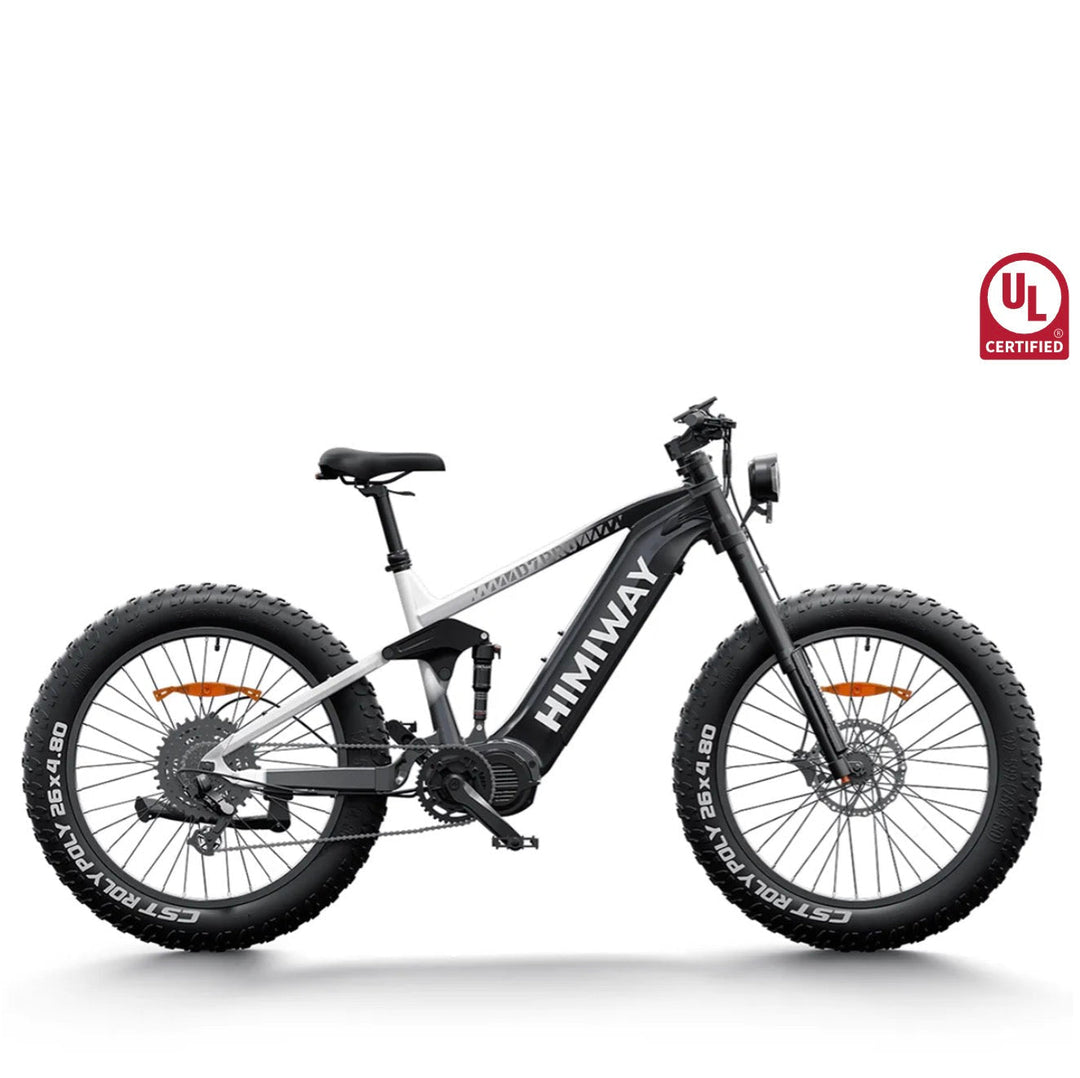 Himiway D7 Pro Mountain eBike Himiway Electric Mountain Bike Black & White Gradient 1