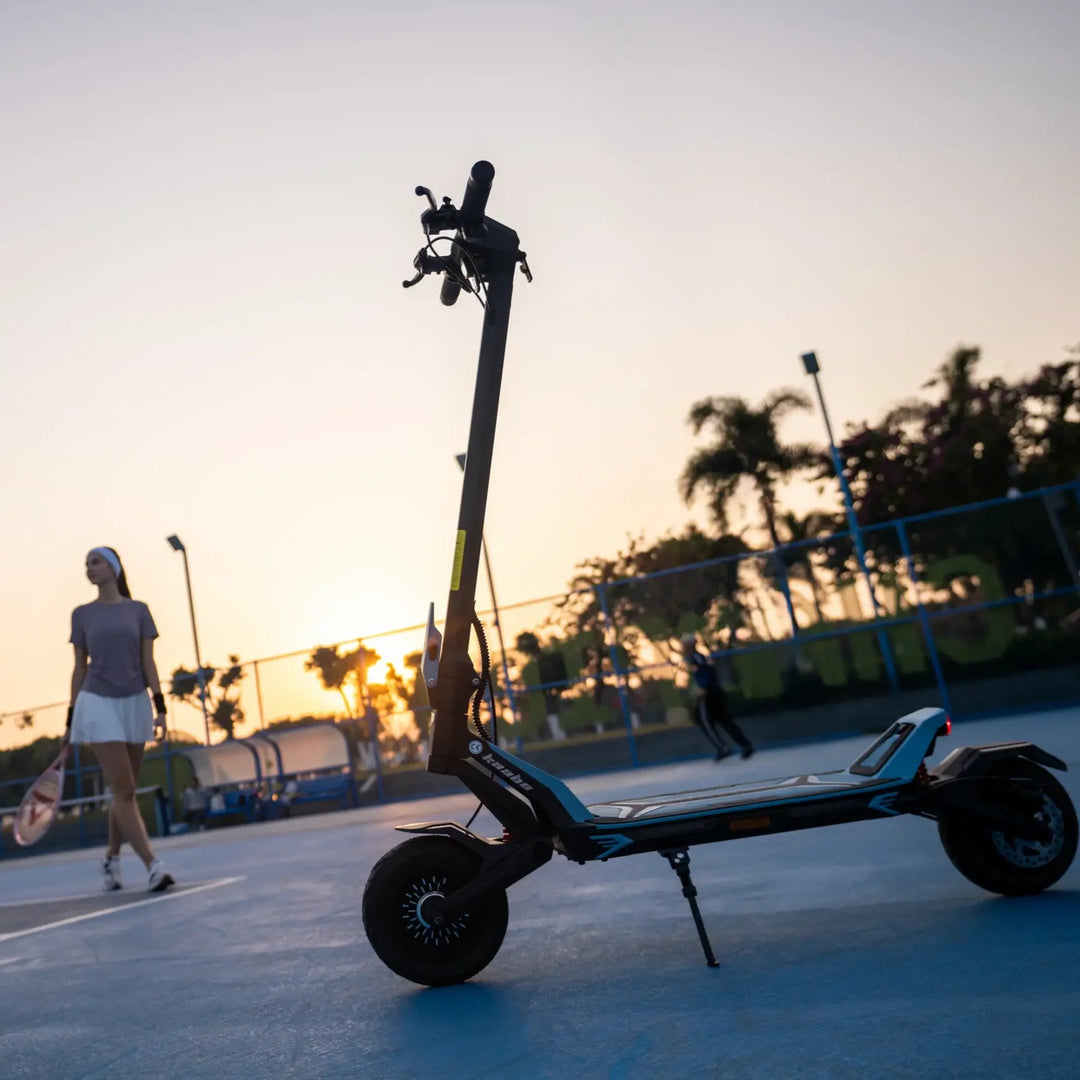 Kaabo Urban Electric Scooter Stand Up Electric Scooters Yellow 7