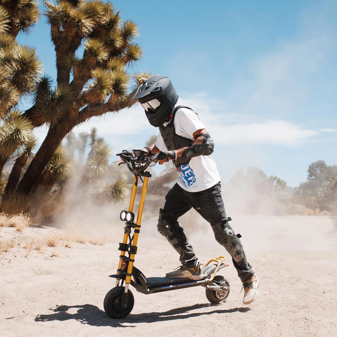 Kaabo Warrior X Max Electric Scooter Kaabo Warrior Series Electric Scooters Black 7