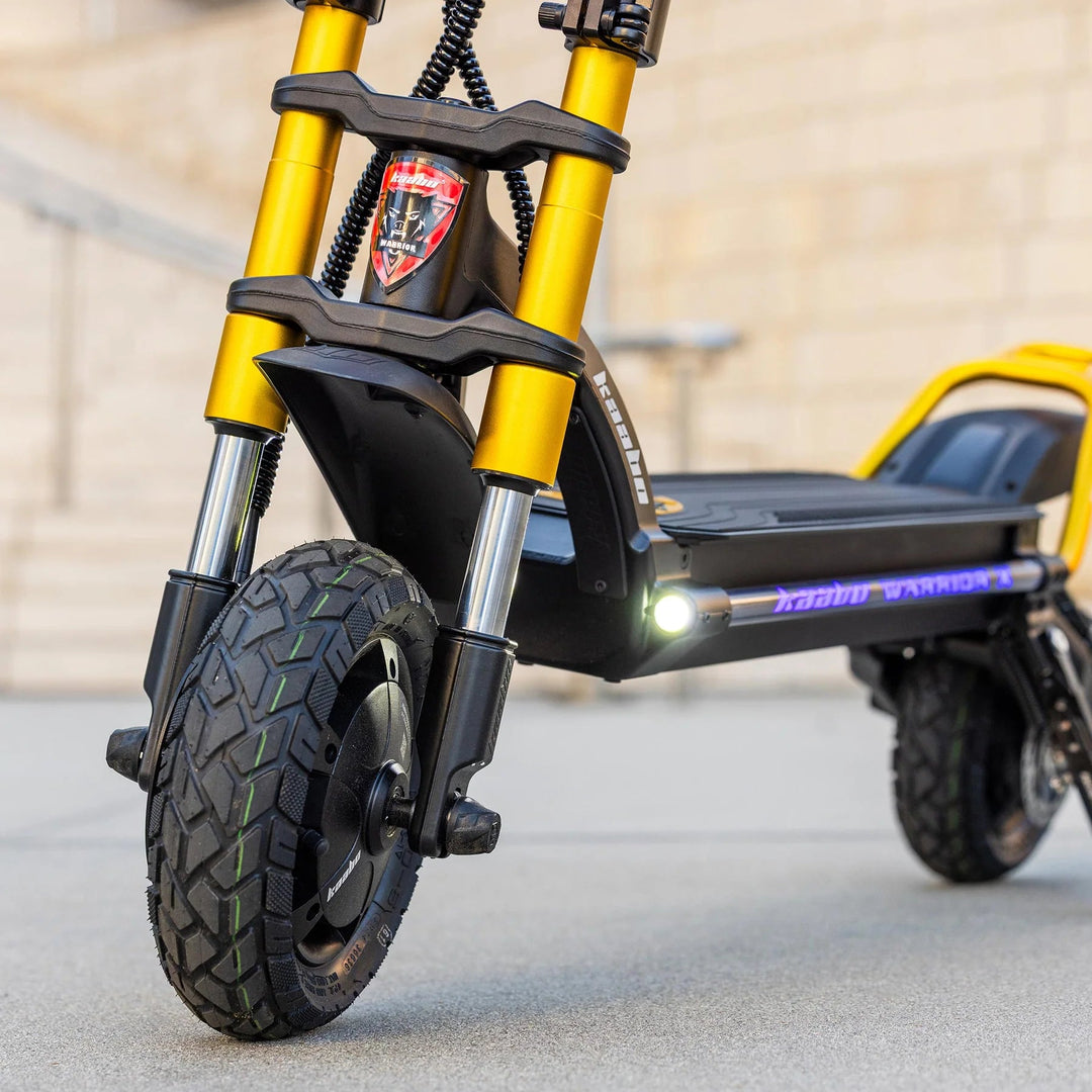 Kaabo Warrior X Max Electric Scooter Kaabo Warrior Series Electric Scooters Black 4
