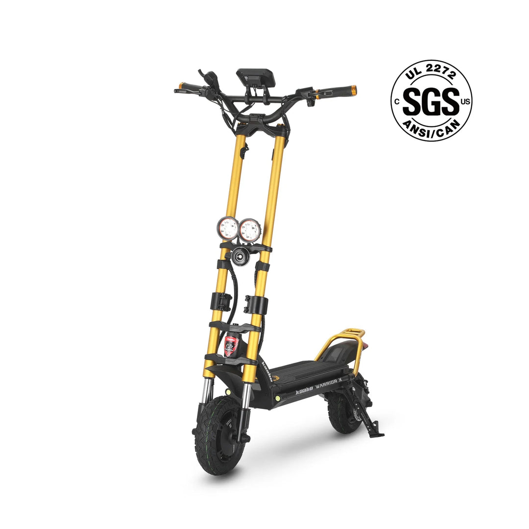 Kaabo Warrior X Max Electric Scooter Kaabo Warrior Series Electric Scooters Gold 1