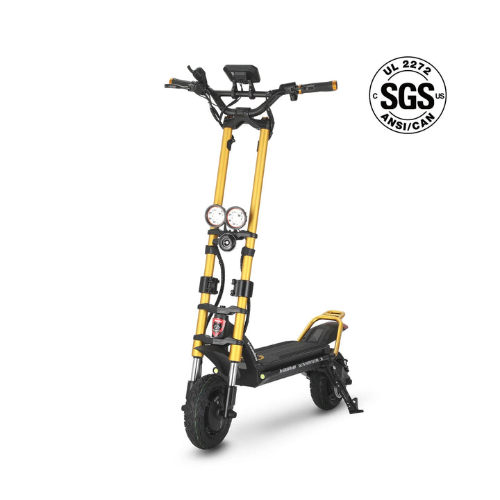 Kaabo Warrior X Max Electric Scooter Kaabo Warrior Series Electric Scooters Gold 1