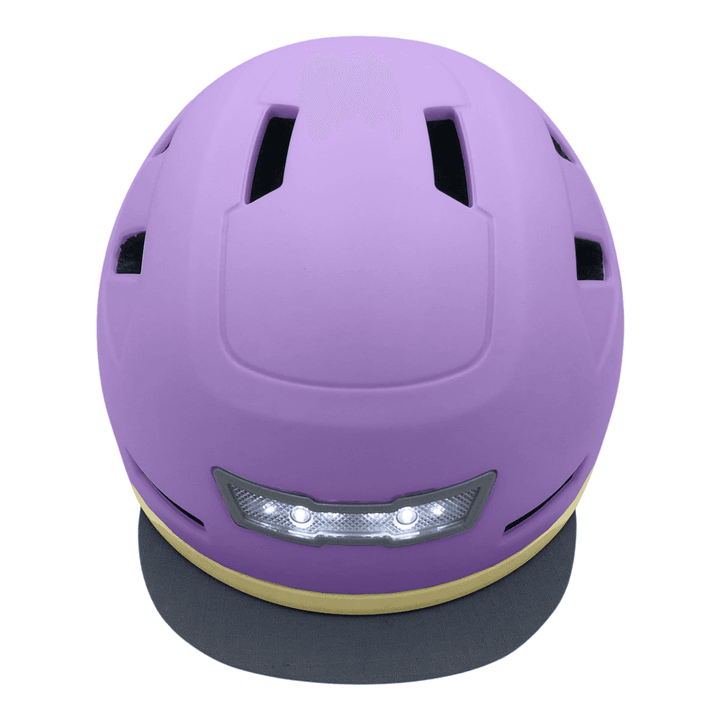 Lavender E-Bike Helmet with 10 Vents Lavender 4
