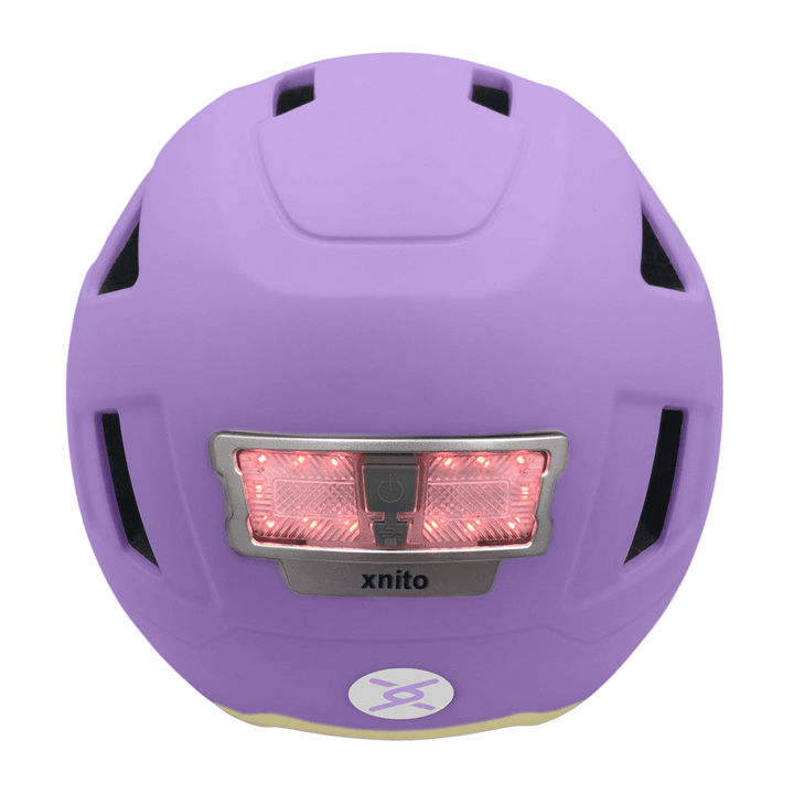Lavender E-Bike Helmet with 10 Vents Lavender 2