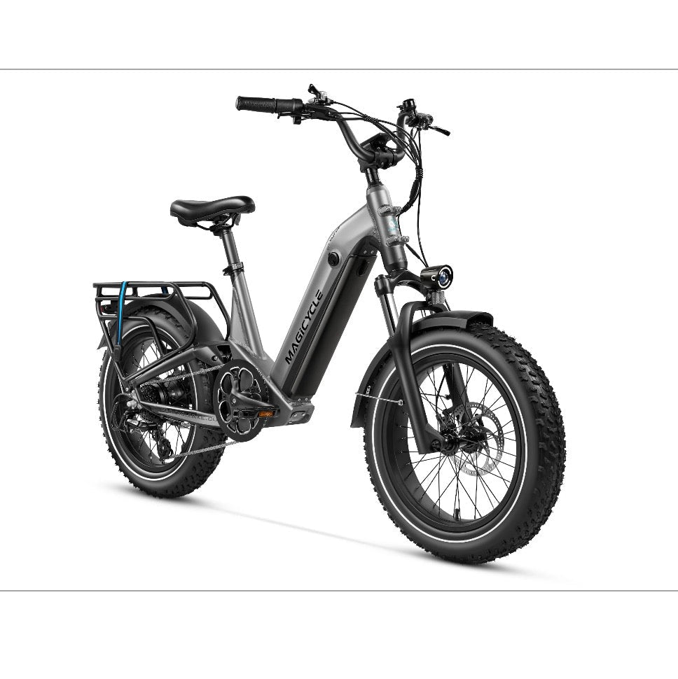 Magicycle 20"Deer ST Full Suspension Ebike SUV Fat Tire Electric Bikes Dawn Yellow 21