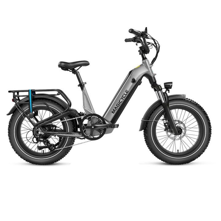 Magicycle 20"Deer ST Full Suspension Ebike SUV Fat Tire Electric Bikes Space Gray 3