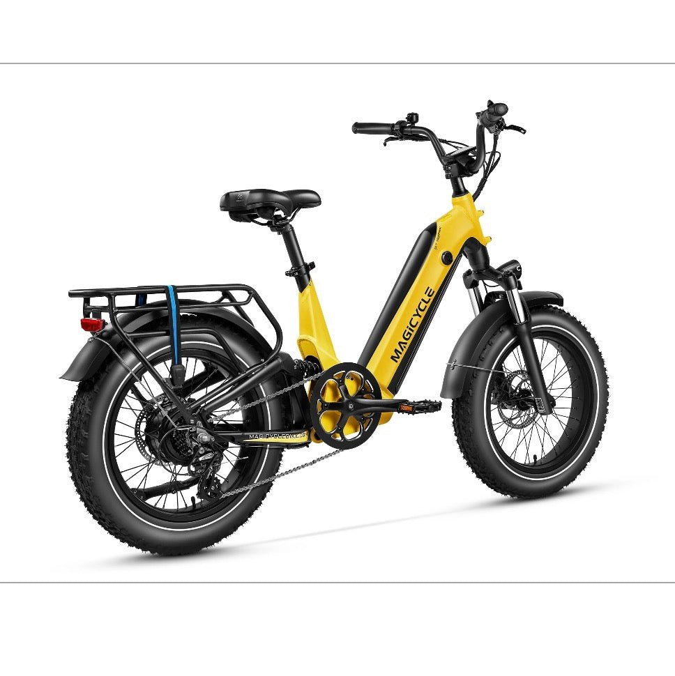 Magicycle 20"Deer ST Full Suspension Ebike SUV Fat Tire Electric Bikes Dawn Yellow 16