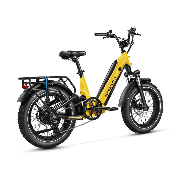 Magicycle 20"Deer ST Full Suspension Ebike SUV Fat Tire Electric Bikes Dawn Yellow 16