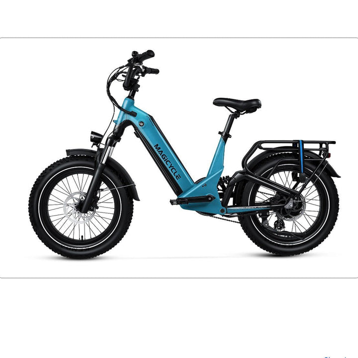 Magicycle 20"Deer ST Full Suspension Ebike SUV Fat Tire Electric Bikes Space Gray Bike + Second 20Ah Battery 27