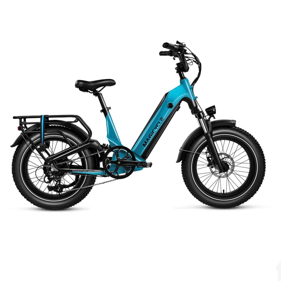 Magicycle 20"Deer ST Full Suspension Ebike SUV Fat Tire Electric Bikes Space Gray 4
