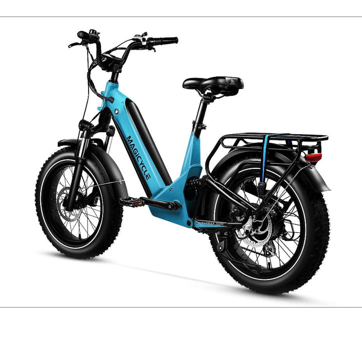 Magicycle 20"Deer ST Full Suspension Ebike SUV Fat Tire Electric Bikes Sierra Blue 32