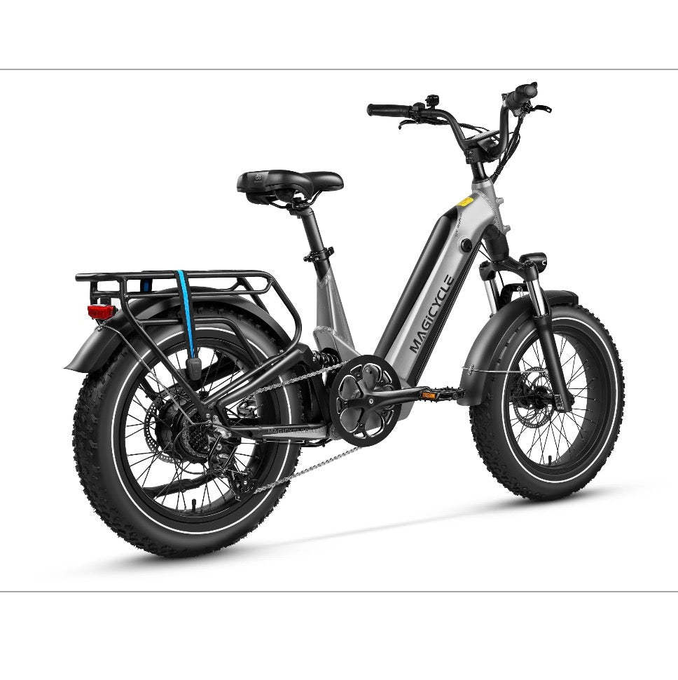 Magicycle 20"Deer ST Full Suspension Ebike SUV Fat Tire Electric Bikes Dawn Yellow 20