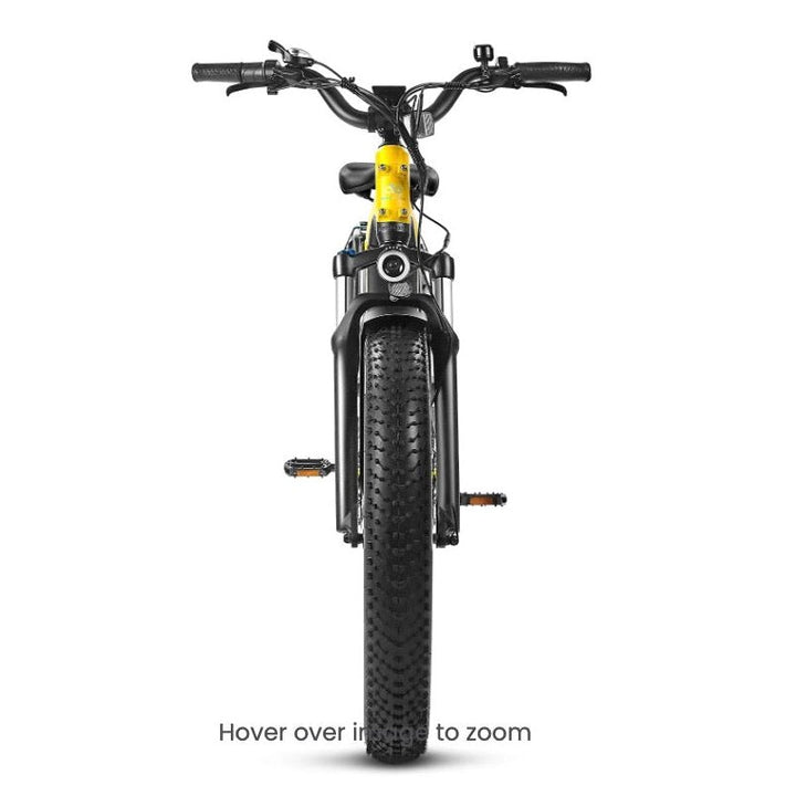 Magicycle 26"Deer ST Full Suspension Ebike SUV Step-Thru Electric Bikes Dawn Yellow 5